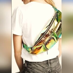 Hologram Convertible Belt Bag